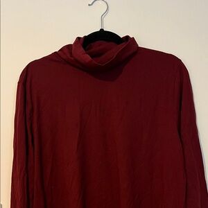Bonobos Dark Red Slim Fit Turtleneck